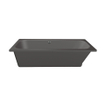 Xenz Aruba Ligbad - 170x75x48 - afvoer Midden - acryl - antraciet SW102882
