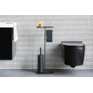 Brabantia MindSet Serviteur toilette - sur pied - 13x11x75cm - mineral infinite grey SW721499