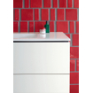 Duravit Me by starck lavabo 123x49cm 1 trou de robinet avec trop-plein blanc SW84172