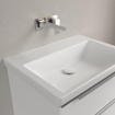 Villeroy & Boch Subway 3.0 Lavabo - 650 x 470 x 165 blanc pierre mat (blanc) CeramicPlus - sans trop-plein SW701043