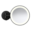 Astro Mascali Round miroir cosmétique lumineux LED 2700K noir mat SW927631