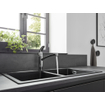 Hansgrohe Focus Mitigeur de cuisine 1 trou EcoSmart avec bec pivotant chrome 0605472