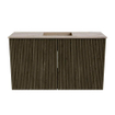 Mondiaz JOYA-DLUX 70cm toiletmeubel - kleur Shadow - Wastafel FAYE positie Midden 1 kraangat kleur Arena. SW1424798