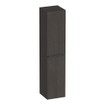 BRAUER Elevate armoire haute 160 sans poignées de pose avec 2 portes à ouverture gauche ou droite Anthracite Bois SW1200020