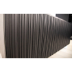 Saniclass Holz Base Badkameronderkast - 80cm - 1 lade - greeploos - zwartbruin SHOWROOMMODEL SHOW26481