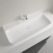 Villeroy & Boch Finion Lavabo - 1000 x 470 x 165 mm - Blanc Alpin CeramicPlus - avec trop-plein dissimulé - rectifié SW106504