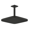 GROHE Tempesta 250 Cube Pomme de douche - 25cm - 1 jet - bras de plafond 14.2cm - noir mat SW1077261