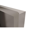 Fortifura Galeria Inbouwnis - 30x30x10cm - Geborsteld RVS PVD (RVS) SW798746