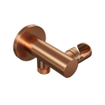 Brauer Copper Edition Ensemble de douche pluie encastrable - pomme de douche 20cm - bouton lisse - douchette stick 1 jet - PVD - cuivre brossé SW538463