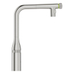 GroheEssence SmartControlkeukenmengkraan l-uitloop uittrekbare dualspray supersteel SW960326