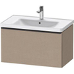 Duravit D-neo Meuble sous vasque 78.4x45.2x44cm 1 tiroir Lin mat SW640689