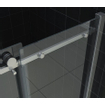 Wiesbaden Pared cabine avec 1 porte coulissante 1200 x 900 x 2000 x 8 mm verre clair nano/chrome SW10426