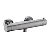 Wiesbaden 304 Mitigeur thermostatique de douche 15 cm inox brossé SW106365