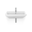 Duravit d-neo lavabo 55x44x16.5cm 1 trou pour robinetterie rectangle céramique blanc SW640428