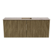 Mondiaz JOYA-DLUX 100cm meuble de toilette - couleur Dusk - Vasque FAYE position Milieu Sans trou de robinet couleur Arena. SW1425774