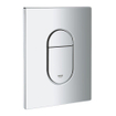GROHE Arena Cosmopolitan plaque de commande WC verticale chromée 0729240