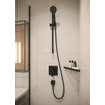 Hansgrohe Vernis afdekset douchekraan met hendel mat zwart SW651610