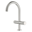 Grohe Atrio private collection L-size wastafelmengkraan m/grepen supersteel SW930308