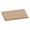 BRAUER MFC Wastafelblad - 60x46x4cm - zonder kraangat - MFC - legno calore SW86510