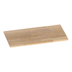 BRAUER Natural Wood wastafelblad 80x46x2cm zonder kraangat Hout Grey oak SW393129