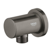 GROHE Rainshower Wandaansluitbocht - ronde rozet - brushed hard graphite SW98901