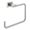 GROHE Essentials Cube Handdoekring - 18.6cm - supersteel SW444283