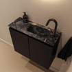 MONDIAZ TURE-DLUX meuble de toilettes 60 cm Urban. EDEN lavabo Lava position droite. Avec 1 trou de robinet. SW1103728