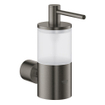 GROHE Atrio Porte-gobelet - 5.6x10.2x3.5cm - sans verre - graphite dur brossé SW224934