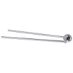 Haceka Kosmos Handdoekhouder - 42cm - dubbel - draaibaar - ZWART - OUTLET UDEN STORE30327