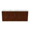 Mondiaz JOYA-DLUX 100cm meuble de salle de bains - couleur Ruby - Vasque FAYE position Gauche 1 trou de robinet couleur Frappe. SW1423491
