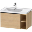 Duravit D-neo Meuble sous vasque 78.4x45.2x44cm 1 tiroir Chêne naturel mat SW640971