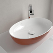 Villeroy & Boch Artis lavabo à poser - 61x41cm - ovale rouille SW644092
