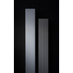 Vasco Beams Mono designradiator aluminium verticaal 1800x150mm 671W - aansluiting 0066 grijs antraciet (RAL9827) SW237042