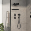 Hansgrohe Showerselect thermostaat inbouw brushed black chrome SW918099