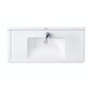 Duravit Starck 3 lavabo 105x48,5cm 1 trou de robinet trop-plein blanc 0314048
