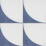 Marazzi scenario décor de carreaux de sol et de mur 20x20cm blu SW543916