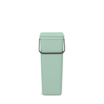 Brabantia Sort & Go Afvalemmer - 40 liter - hengsel - jade green SW1117377