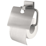 Haceka Mezzo Tec Porte-papier toilette avec couvercle Chrome mat SW653978