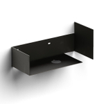 Clou Vale Meuble ouvert - 46x19x18.5cm - gauche - avec porte-serviettes - noir SW928521