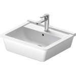 Duravit Starck 3 Philippe Starck - 3 opbouwwastafel - 56x46cm - wit 0313815