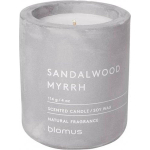 Blomus Fraga Geurkaars - sandalwood Myrrh - hoogte 8cm - diameter 6.5cm - micro chip SW476920