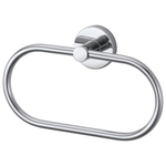 Haceka Kosmos Handdoekring - ovaal - chroom SW654050