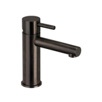 Herzbach design ix pvd robinet de lavabo taille m sans vidange noir 5.2x16.8cm acier SW537095
