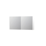 INK SPK1 armoire de toilette – 120 x 60 x 14 cm – 2 portes, portes-miroir double face – Blanc mat SW493779