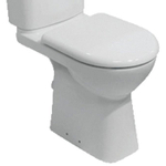 Jika Euroline Partie de cuvette combinaison de cuvette H48xL36xP71.5cm Chasse profonde Céramique Blanc SW115473