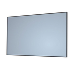 Sanicare Q-mirrors miroir – rectangle – 90 x 70 cm – sans éclairage – Noir SW279027