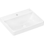 Hansgrohe Xelu Q Wastafel - 60x48cm - met kraangat - zonder overloop - wit SW1406576