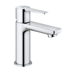 GROHE Lineare New waterbesparende wastafelkraan XS-size met temperatuur begrenzer en klikwaste chroom SW97531