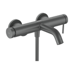 Hansgrohe Tecturis S opbouw badmengkraan Brushed Black Chrome SW1566513