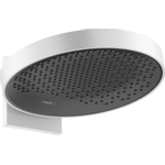 Hansgrohe Rainfinity PowderRain hoofddouche 360 1jet met douchearm 10-30° verticaal kantelbaar Ø36cm mat wit SW297606